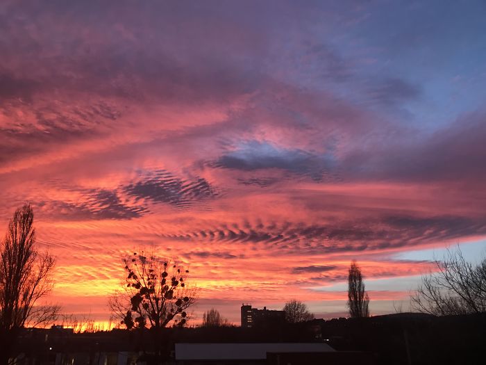 Clouds Above Budapest After Work :) No Filter