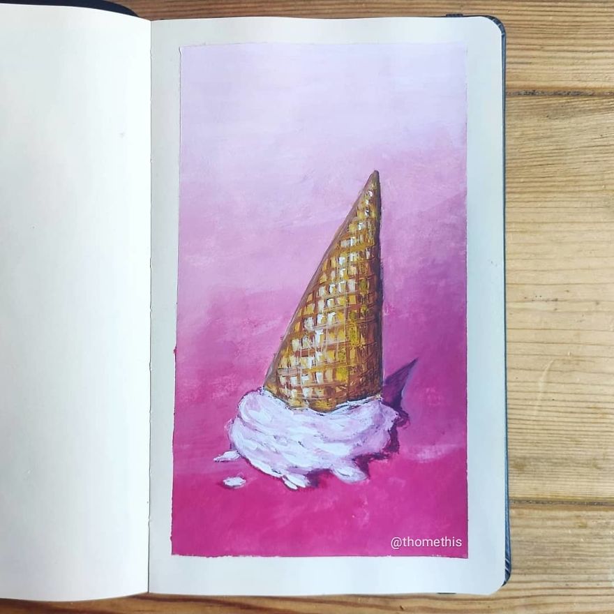 Part II Of My 100 Days Gouache Challenge