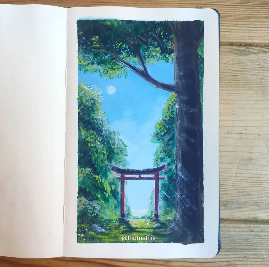 Part II Of My 100 Days Gouache Challenge