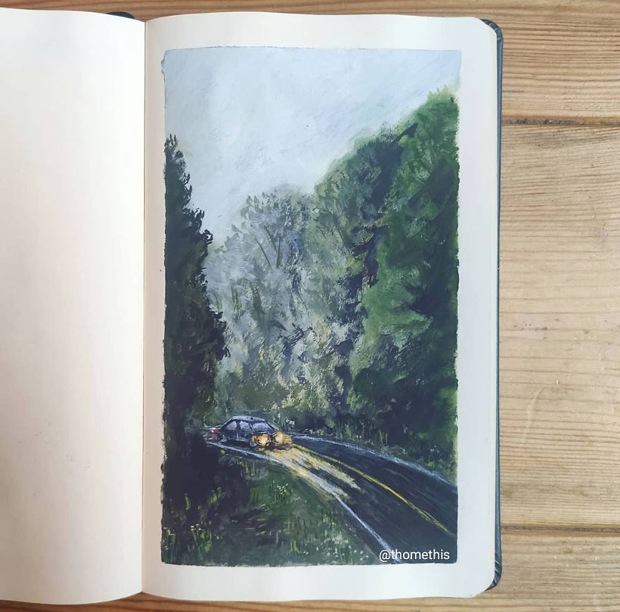 Part II Of My 100 Days Gouache Challenge