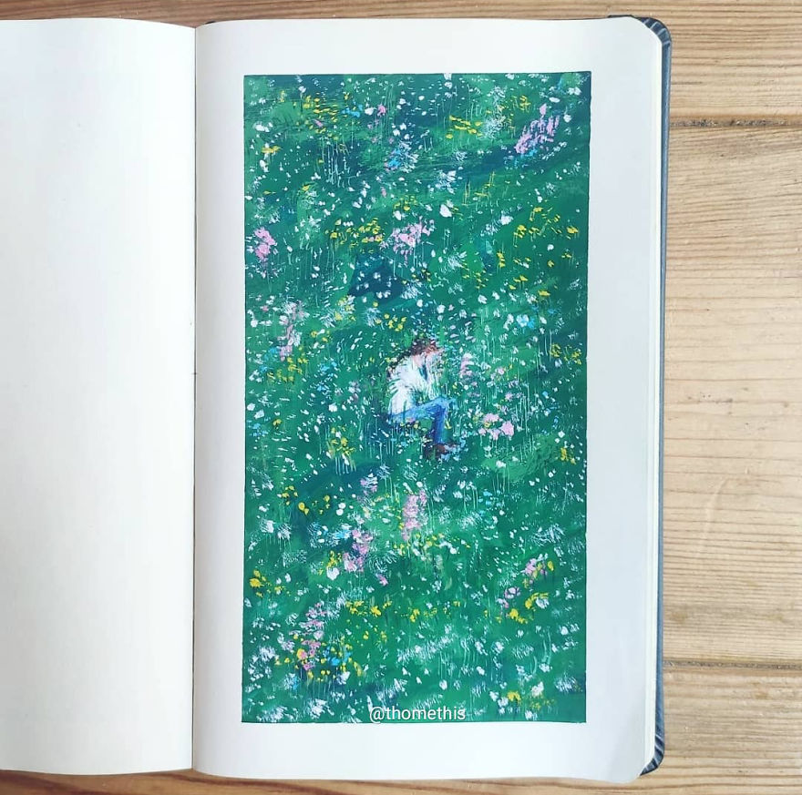 Part II Of My 100 Days Gouache Challenge