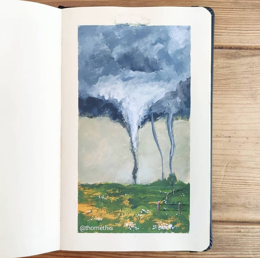 Part II Of My 100 Days Gouache Challenge