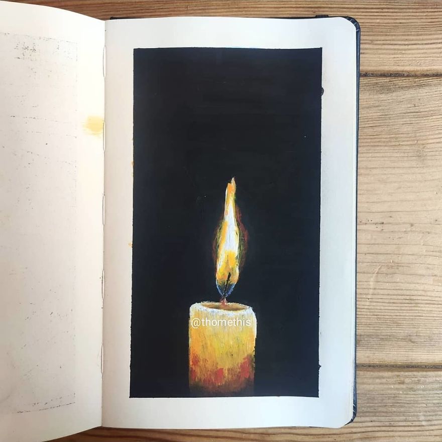 Part II Of My 100 Days Gouache Challenge