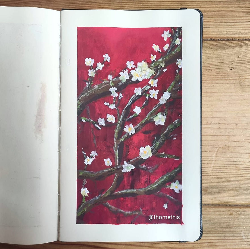 Part II Of My 100 Days Gouache Challenge