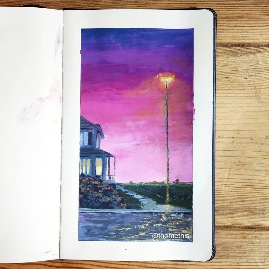 Part II Of My 100 Days Gouache Challenge