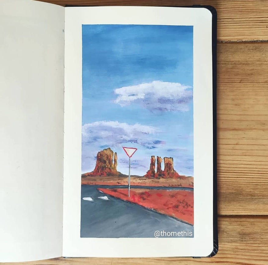 Part II Of My 100 Days Gouache Challenge