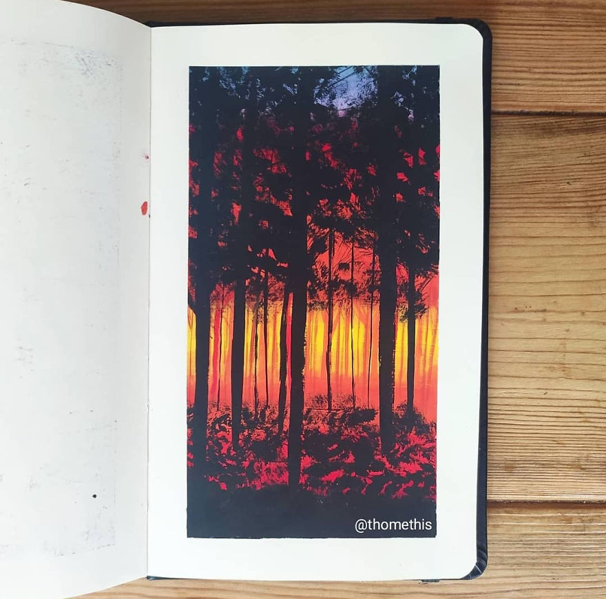 Part II Of My 100 Days Gouache Challenge