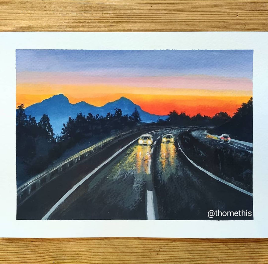 Part II Of My 100 Days Gouache Challenge