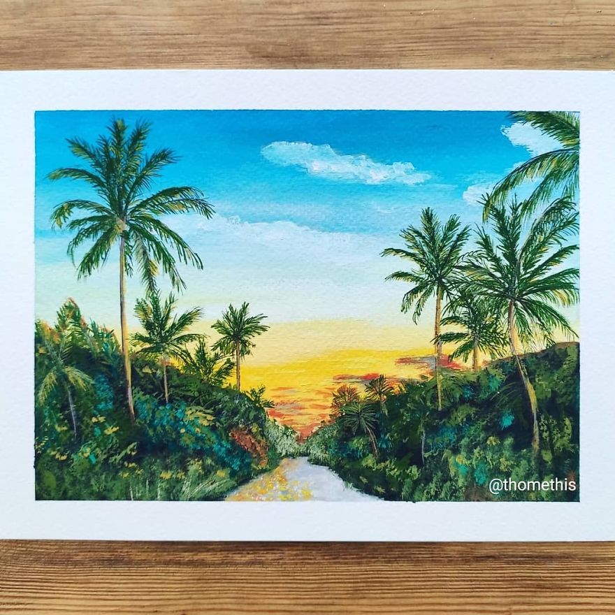 Part II Of My 100 Days Gouache Challenge