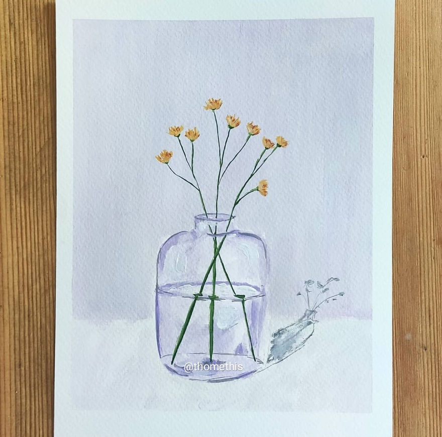 Part II Of My 100 Days Gouache Challenge