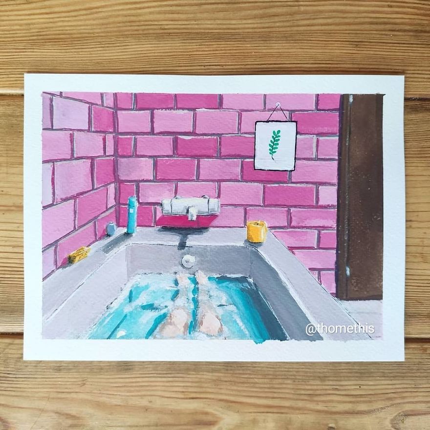 Part II Of My 100 Days Gouache Challenge