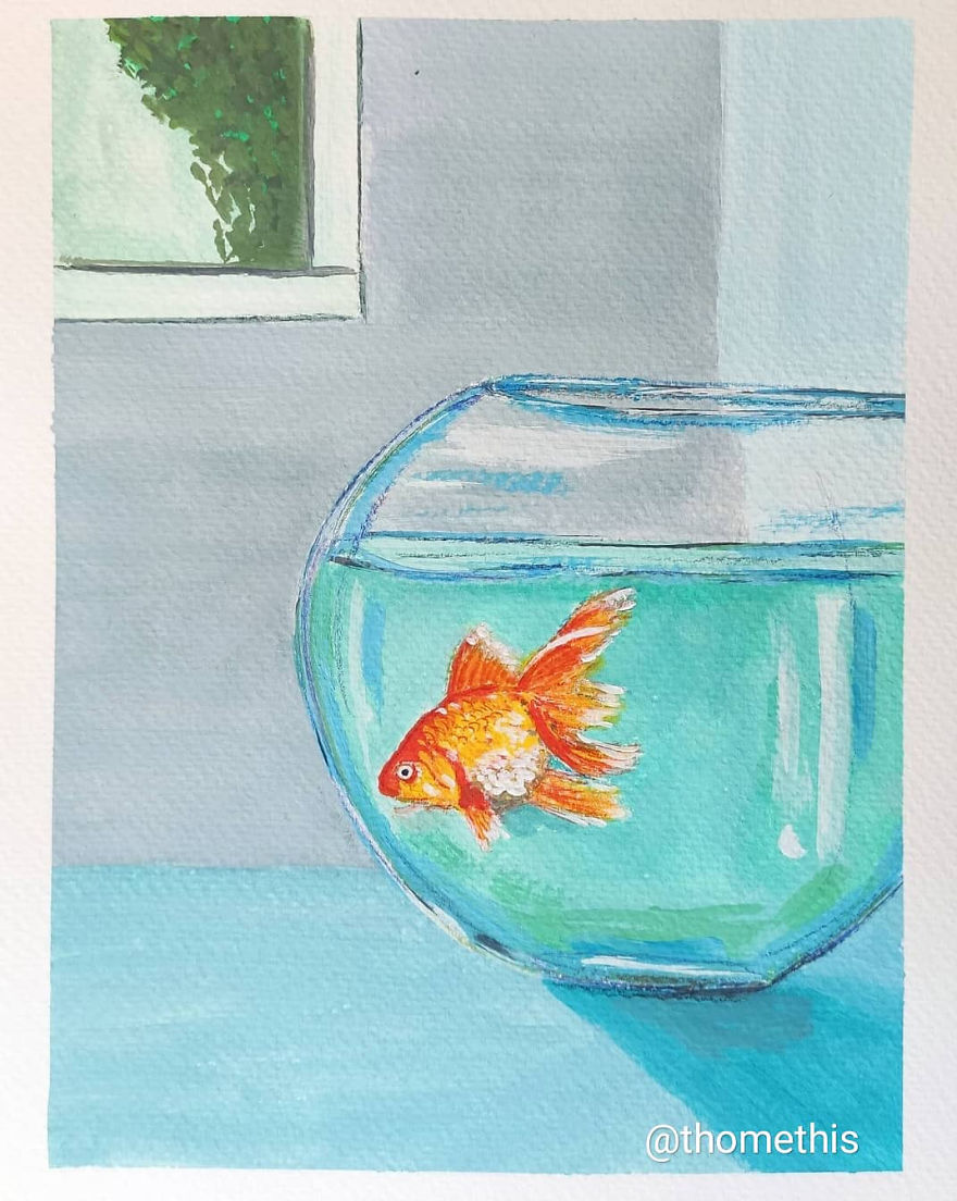 Part II Of My 100 Days Gouache Challenge