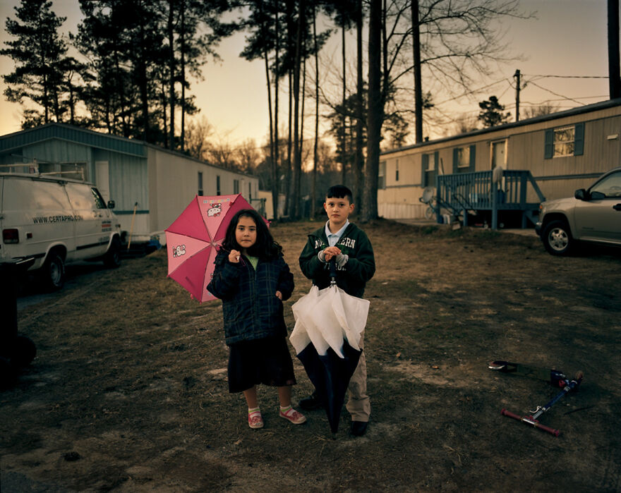 Children At The Trailer Park