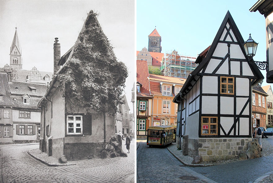 Quedlinburg, Germany, 1924 vs. 2020