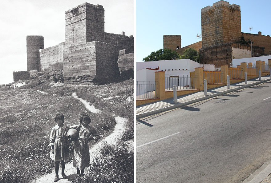 The Castle Of Alcalá De Guadaíra, Spain, 1914-’19 vs. 2019