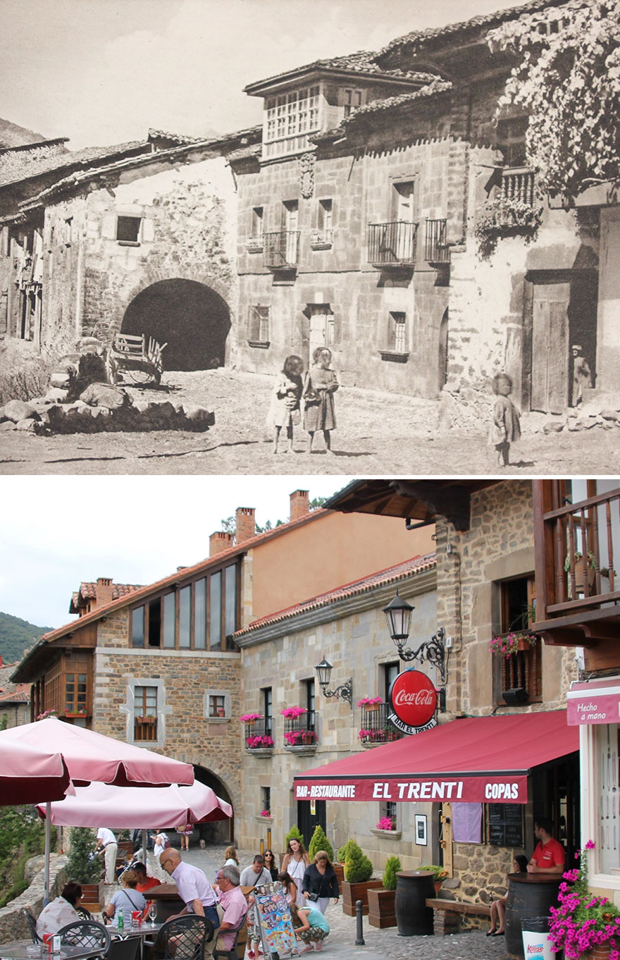 Potes, Spain, 1914-’19 vs. 2018