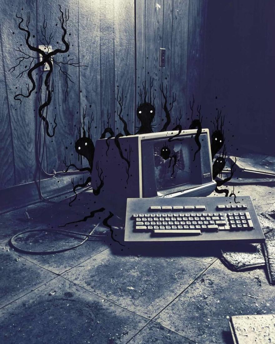 They Came Out Of The Walls