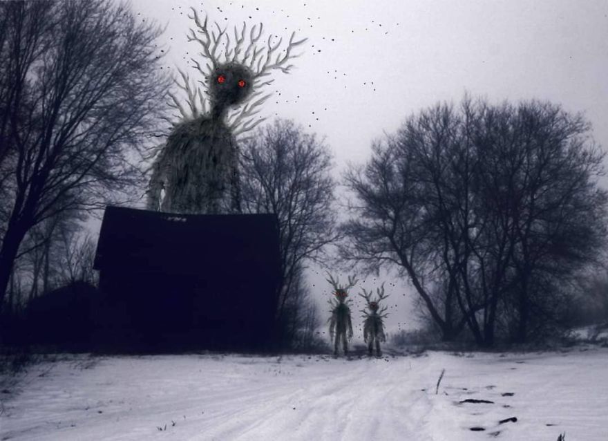 They're Just Standing There... Watching Us