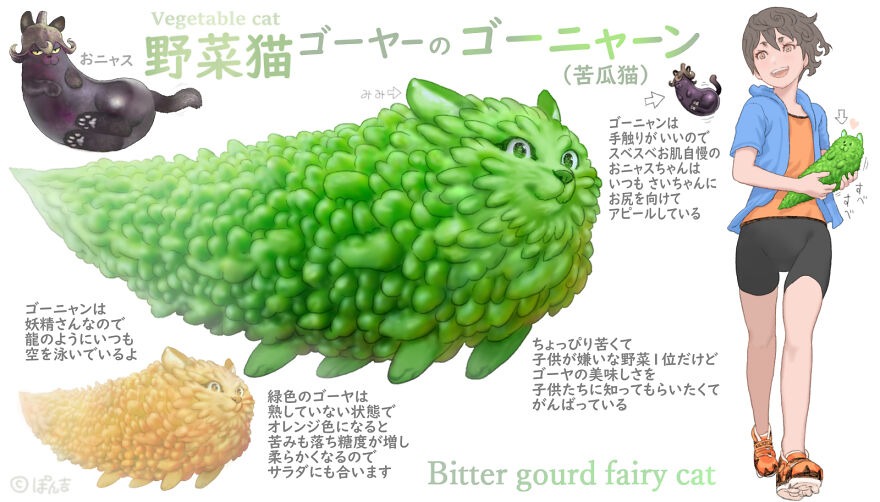 Bitter Gourd Cat