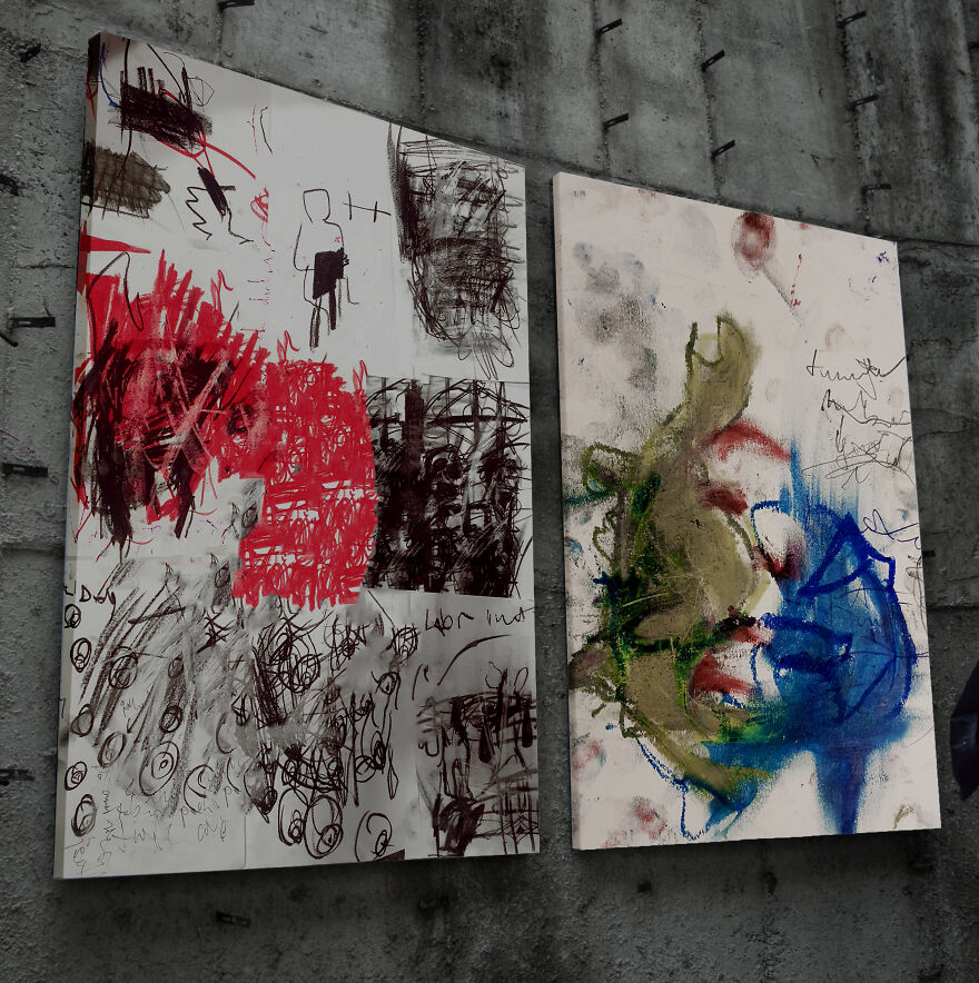 I've Discovered That Drawing With Different Hands Opens Up Different Aspects Of My Personality (39 Pics) I've Discovered That Drawing With Different Hands Opens Up Different Aspects Of My Personality (39 Pics)