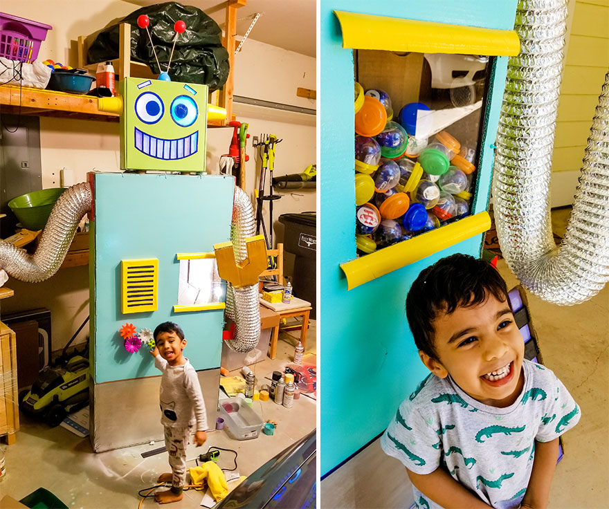 I Created This Giant Robot To Safely Hand Candy Out This Halloween I Created This Giant Robot To Safely Hand Candy Out This Halloween