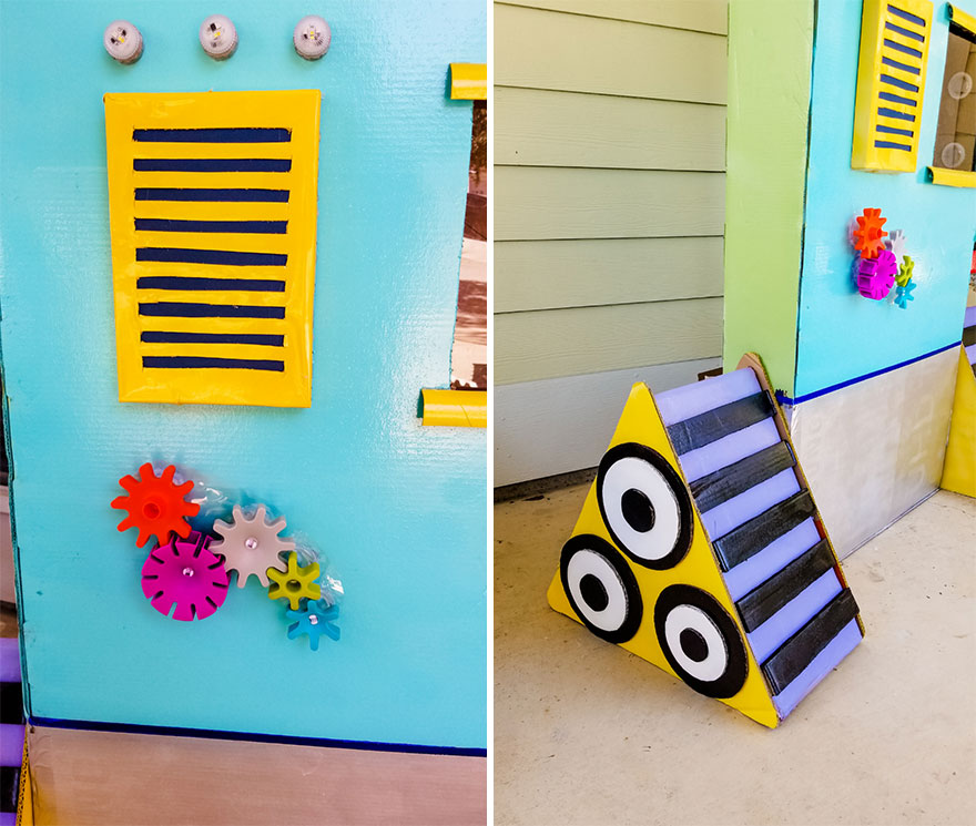 I Created This Giant Robot To Safely Hand Candy Out This Halloween