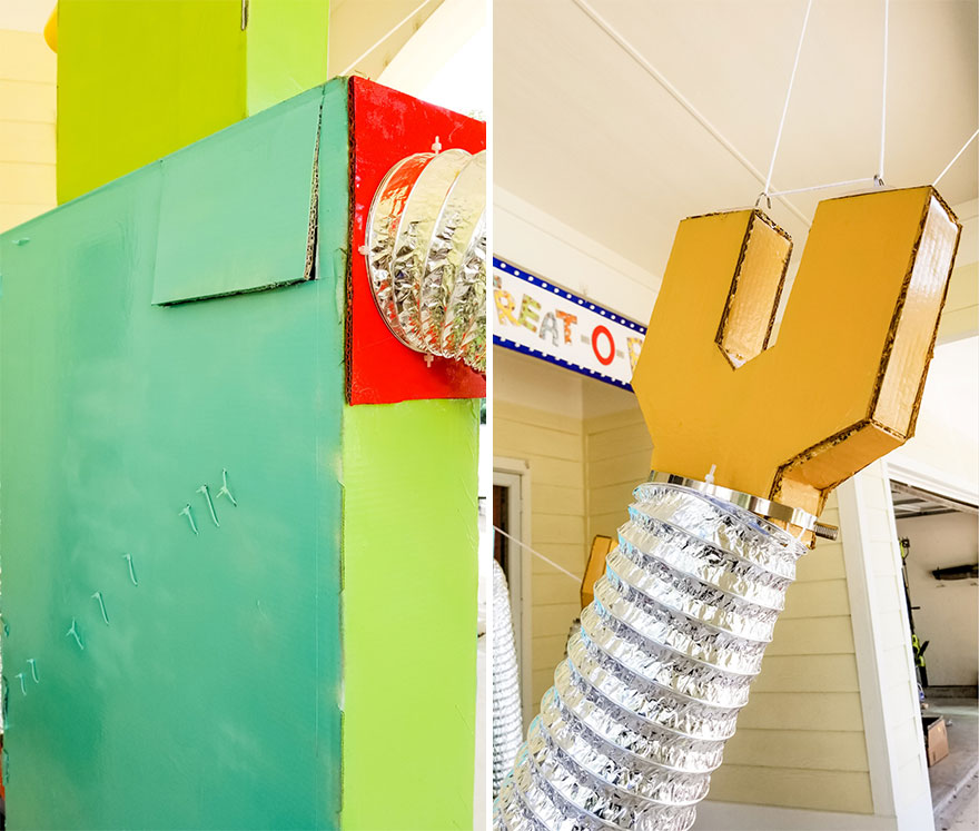 I Created This Giant Robot To Safely Hand Candy Out This Halloween