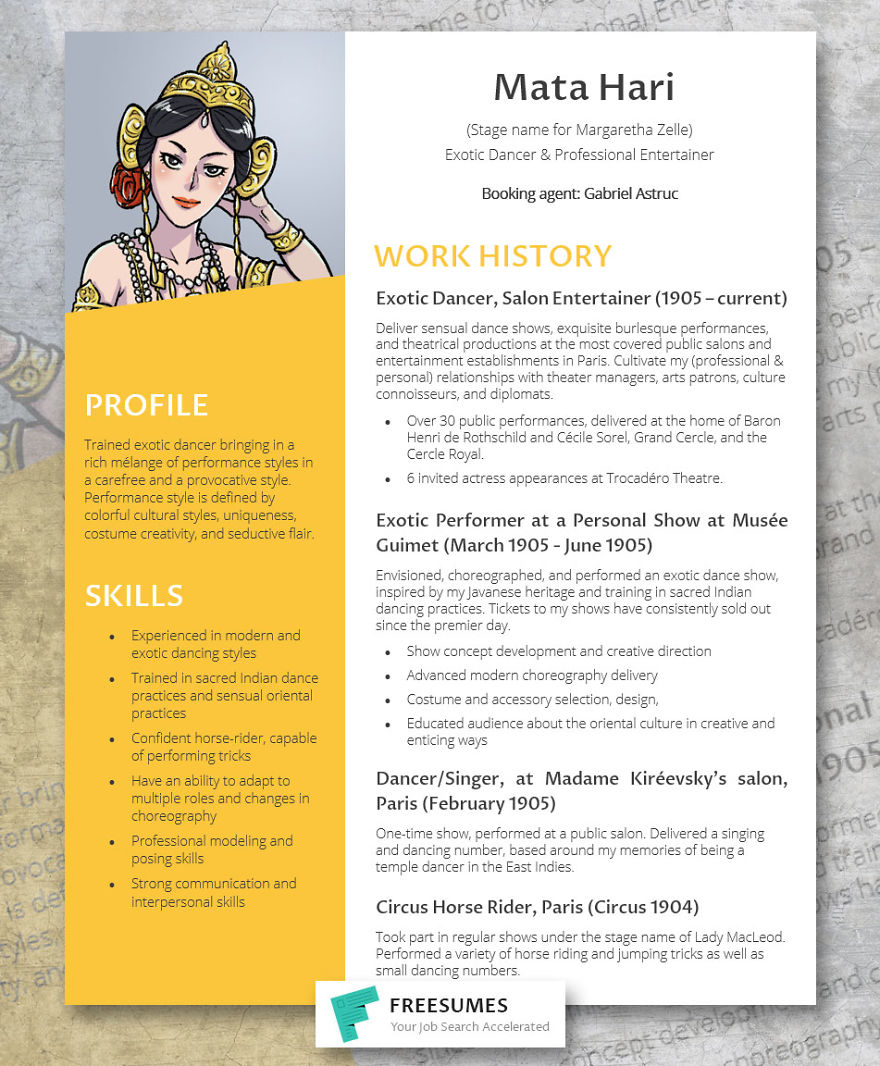 If 6 Famous People Had To Apply For A Job Today, This Is How Their Resumes Would Look Like If 6 Famous People Had To Apply For A Job Today, This Is How Their Resumes Would Look Like