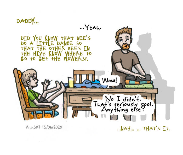 Numbers 1 To 40 Of My 100 Cartoons Drawn During Lockdown 2020