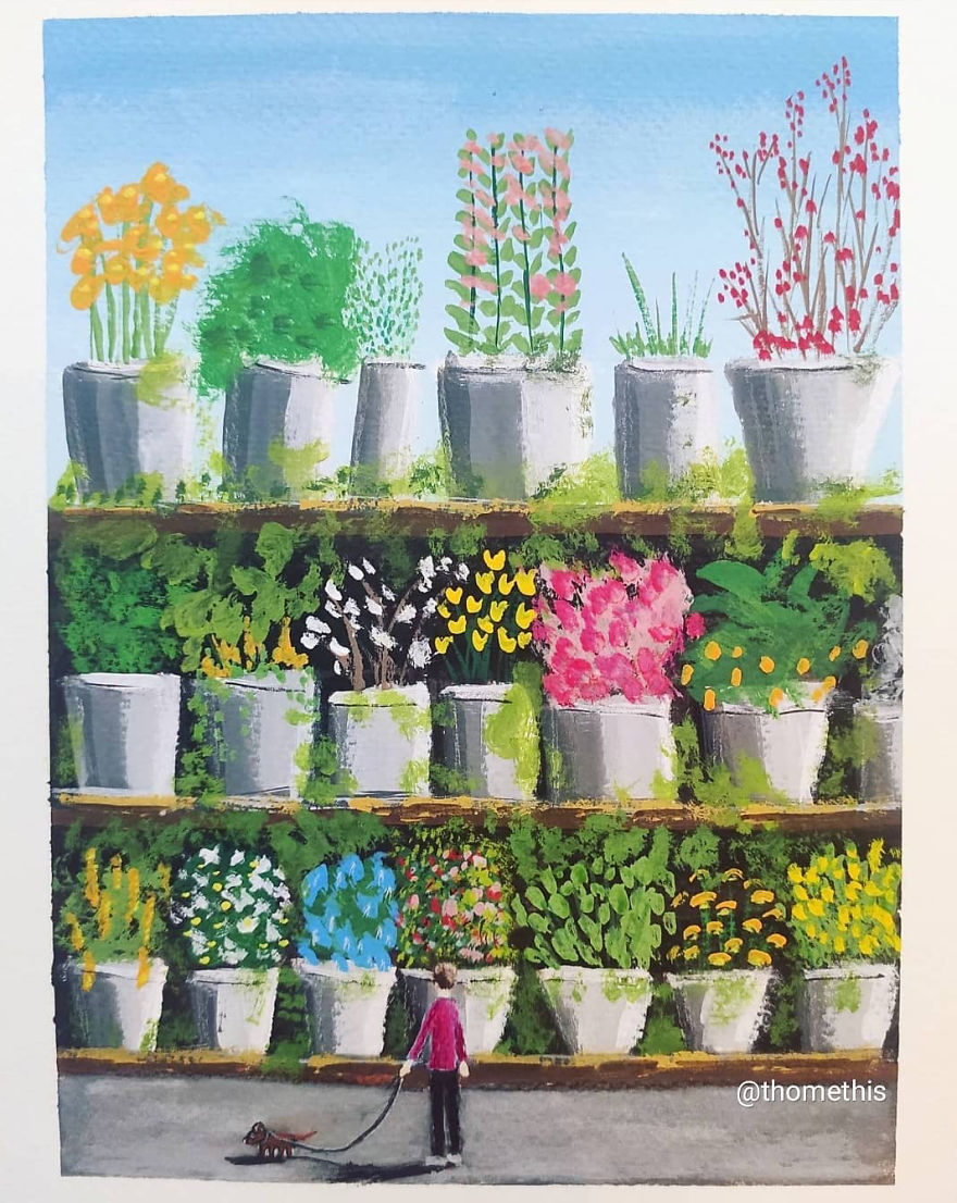 Part II Of My 100 Days Gouache Challenge