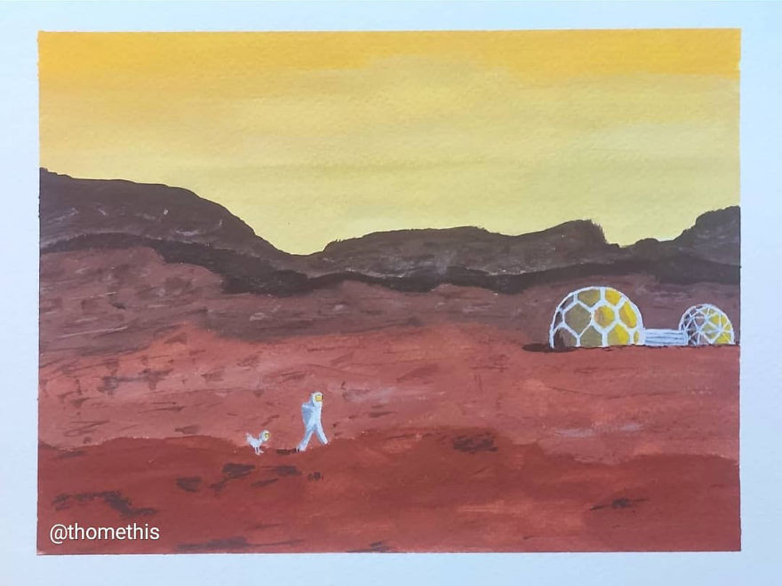 Part II Of My 100 Days Gouache Challenge