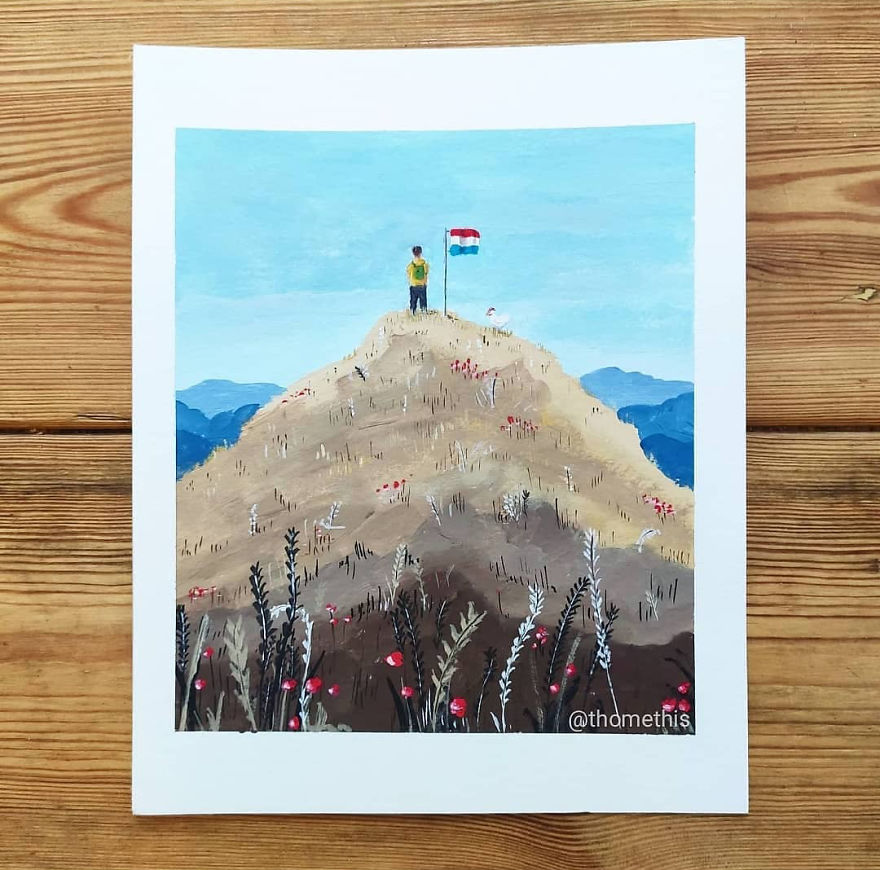 Part II Of My 100 Days Gouache Challenge