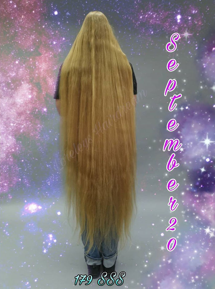 German Real-Life Rapunzel Hasn’t Cut Her Hair In 15 Years And It’s Now 3 Inches Longer Than She Is German Real-Life Rapunzel Hasn’t Cut Her Hair In 15 Years And It’s Now 3 Inches Longer Than She Is