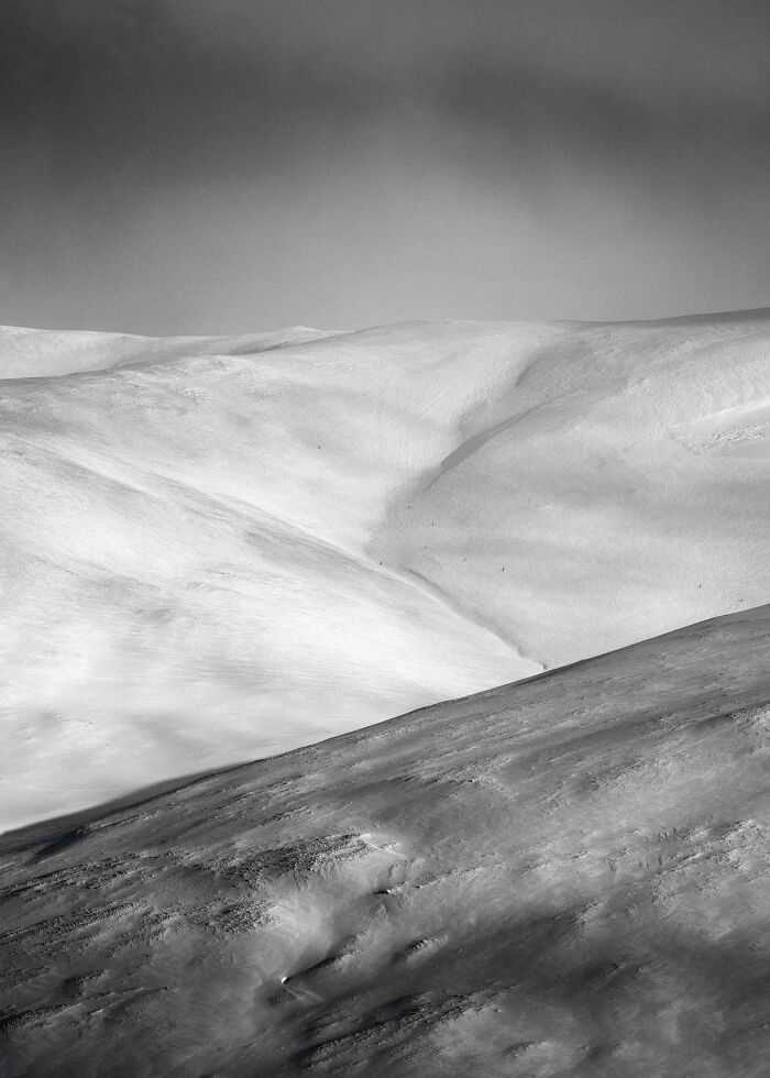 Black And White Commended: Rod Ireland, 'Tones Of Winter', Cairngorms
