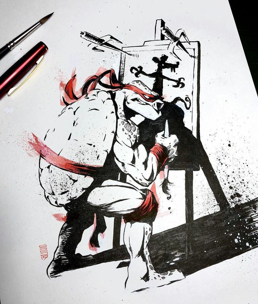 Russian Artist Creates Dark And Macabre Illustrations That Seem To Come Out Of A Nightmare