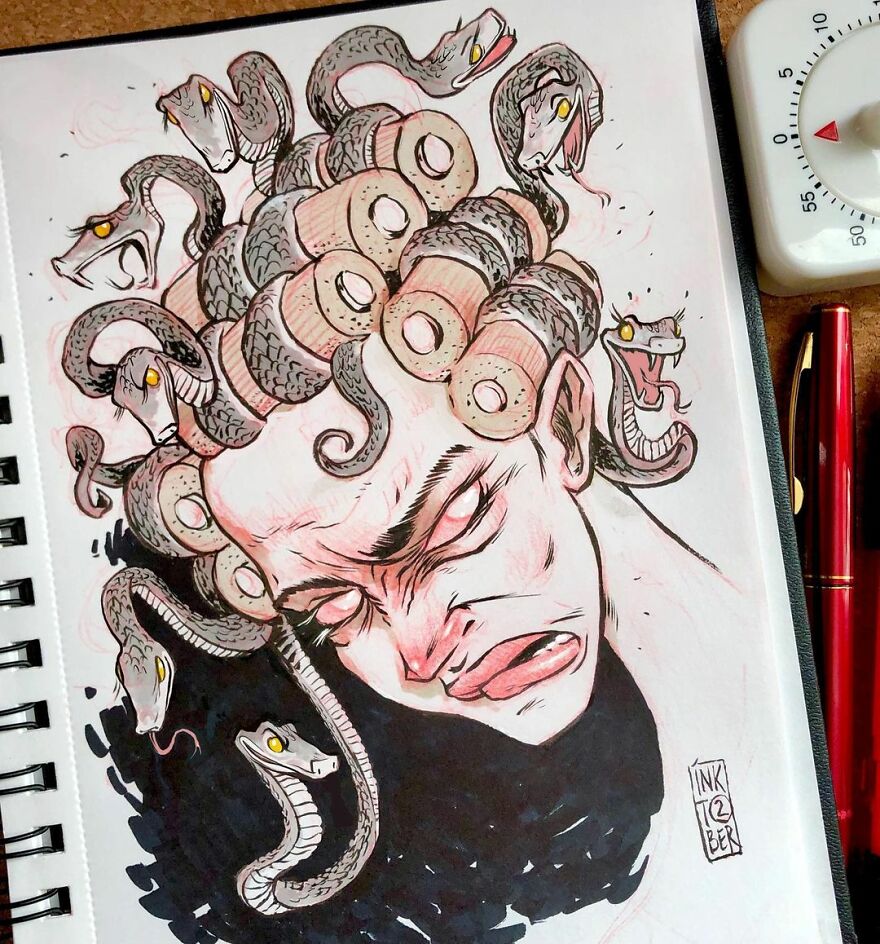 Russian Artist Creates Dark And Macabre Illustrations That Seem To Come Out Of A Nightmare