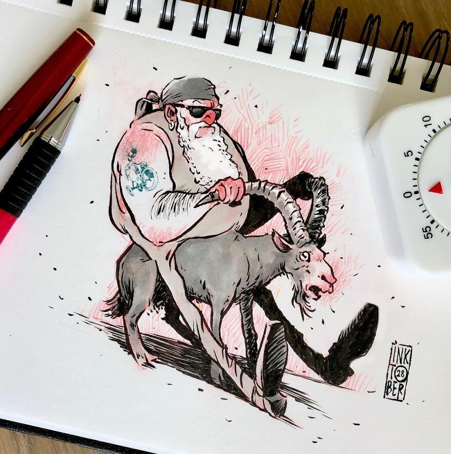 Russian Artist Creates Dark And Macabre Illustrations That Seem To Come Out Of A Nightmare