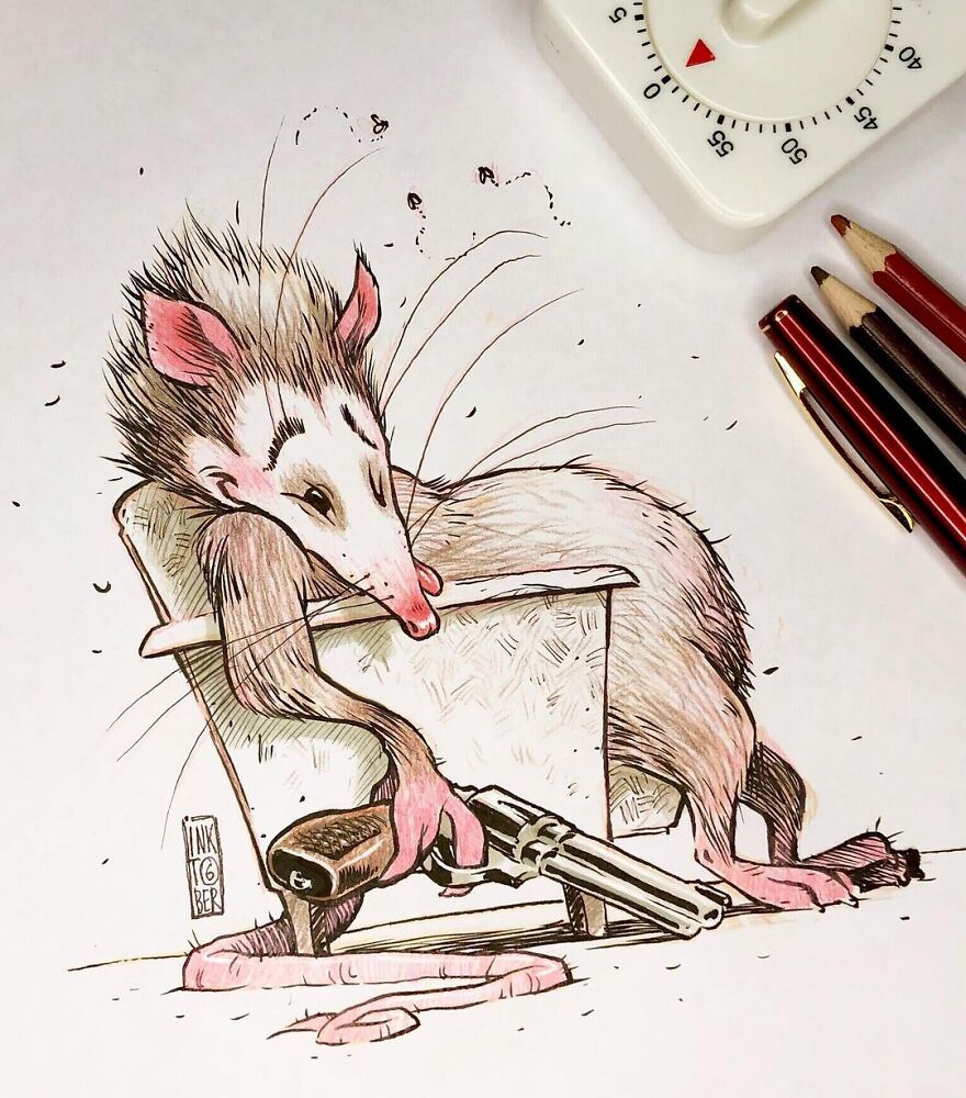 Russian Artist Creates Dark And Macabre Illustrations That Seem To Come Out Of A Nightmare