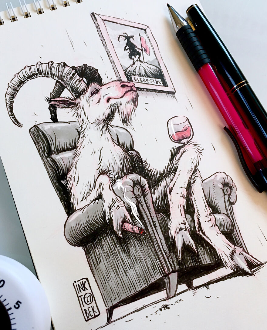 Russian Artist Creates Dark And Macabre Illustrations That Seem To Come Out Of A Nightmare