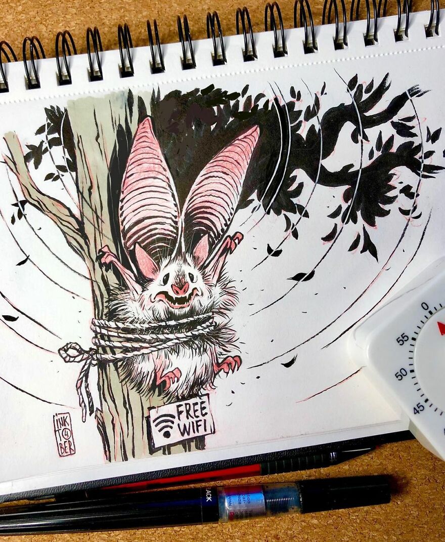 Russian Artist Creates Dark And Macabre Illustrations That Seem To Come Out Of A Nightmare