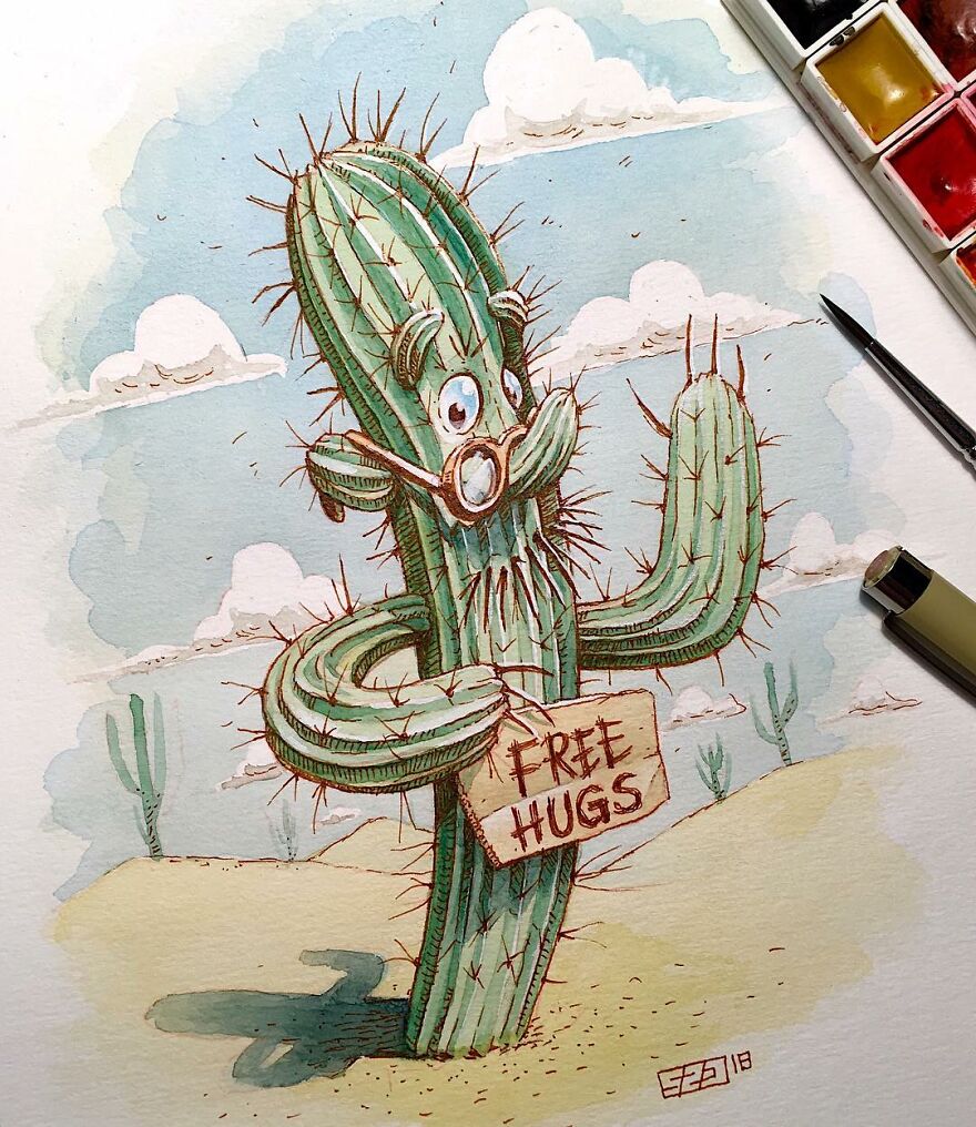 Russian Artist Creates Dark And Macabre Illustrations That Seem To Come Out Of A Nightmare