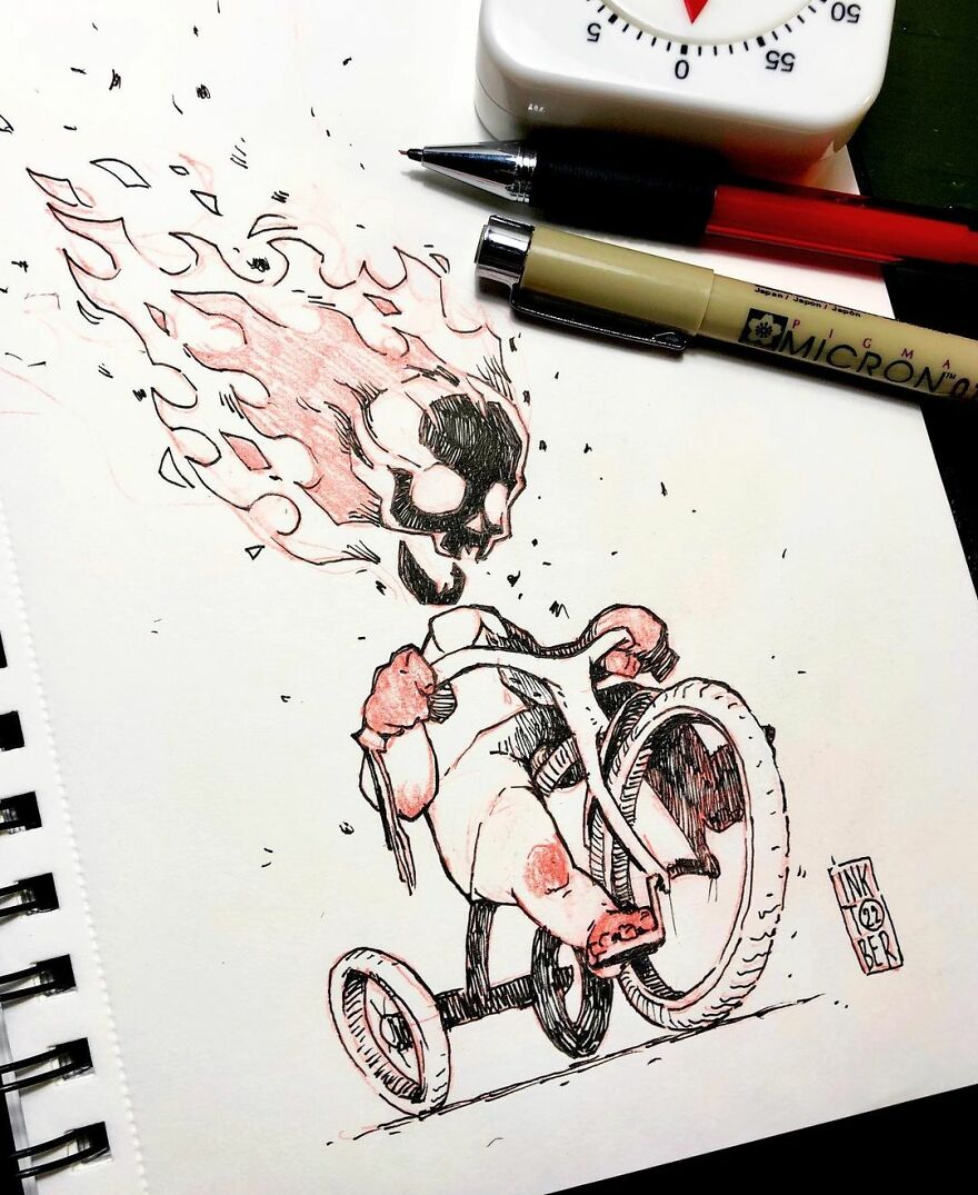 Russian Artist Creates Dark And Macabre Illustrations That Seem To Come Out Of A Nightmare