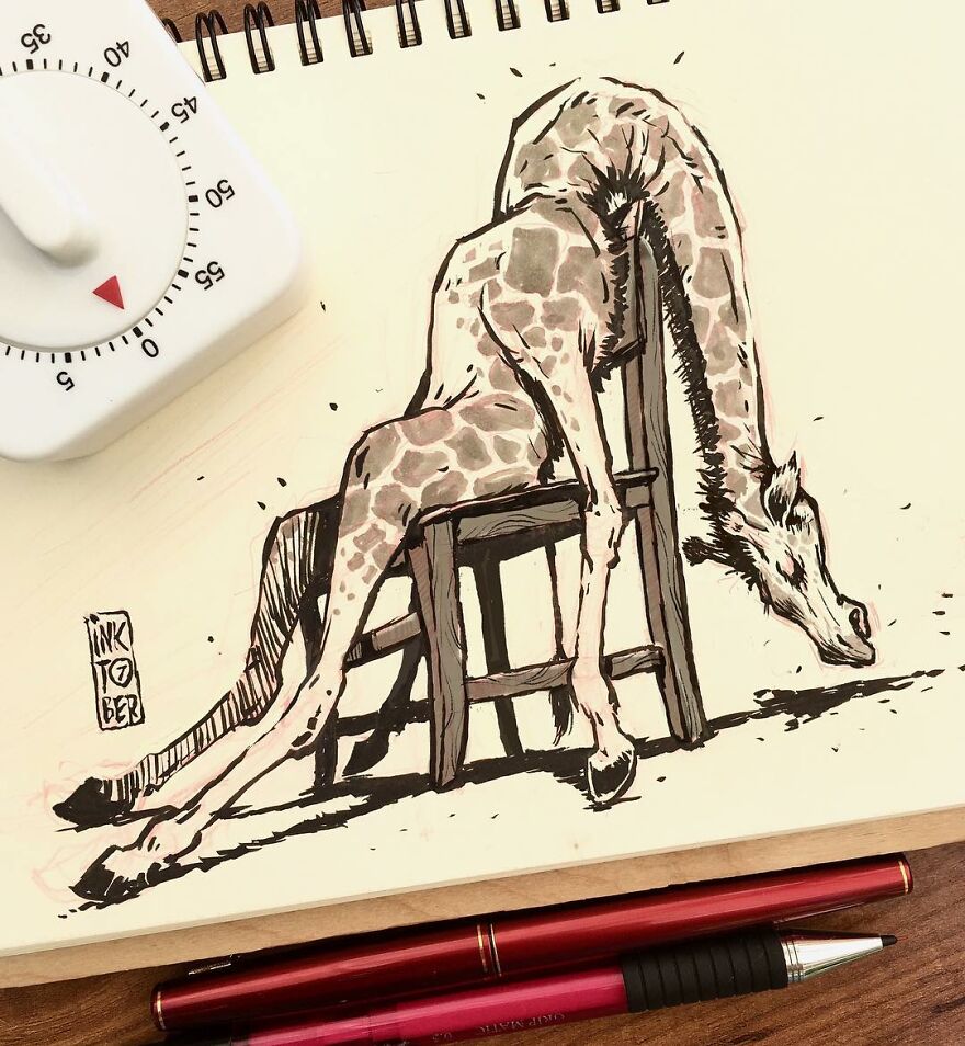 Russian Artist Creates Dark And Macabre Illustrations That Seem To Come Out Of A Nightmare