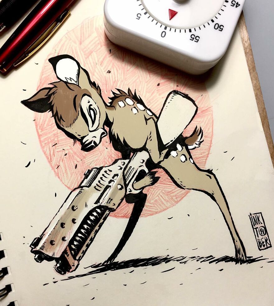 Russian Artist Creates Dark And Macabre Illustrations That Seem To Come Out Of A Nightmare