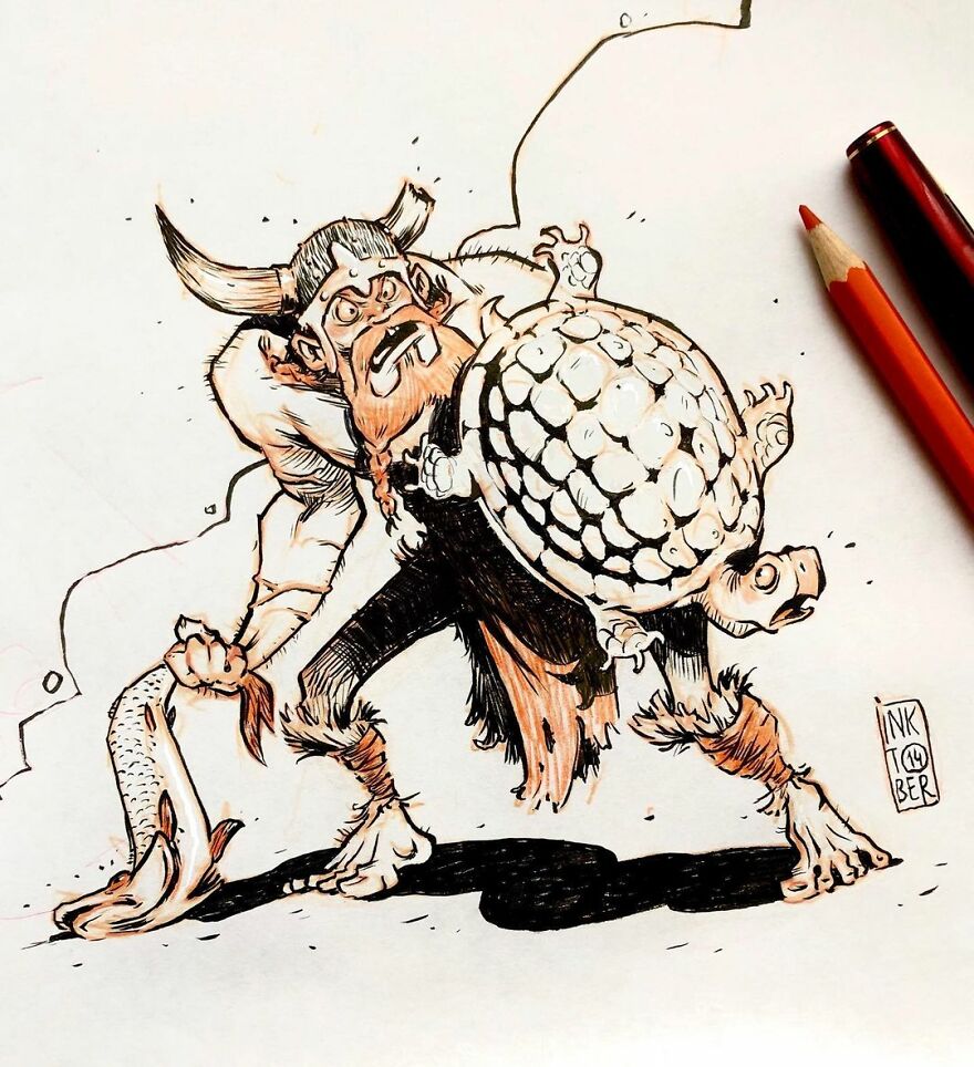 Russian Artist Creates Dark And Macabre Illustrations That Seem To Come Out Of A Nightmare