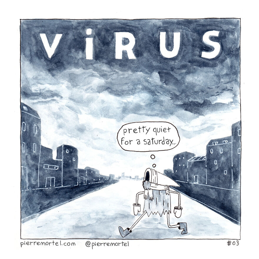 40-Page Comic About Slowly Descending Into Madness During Lockdown 40-Page Comic About Slowly Descending Into Madness During Lockdown