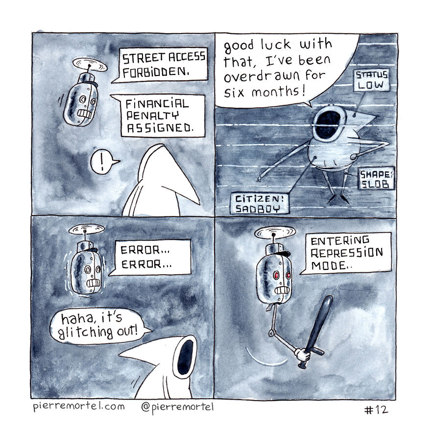 40-Page Comic About Slowly Descending Into Madness During Lockdown