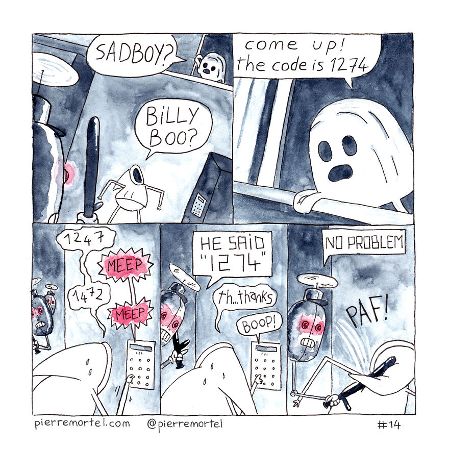 40-Page Comic About Slowly Descending Into Madness During Lockdown