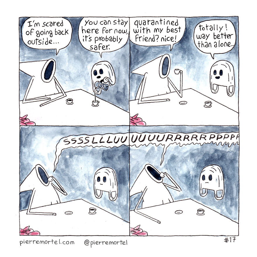 40-Page Comic About Slowly Descending Into Madness During Lockdown