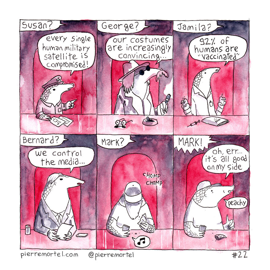 40-Page Comic About Slowly Descending Into Madness During Lockdown 40-Page Comic About Slowly Descending Into Madness During Lockdown